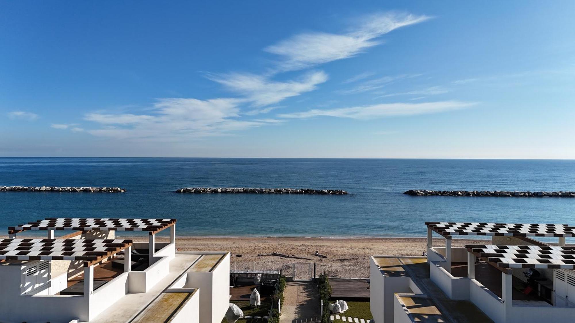 P020 - Porto Recanati, Nuovo Trilocale Con Giardino Zewnętrze zdjęcie